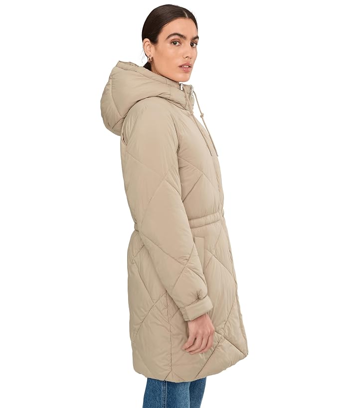 Levi's® Quilted Long Parka Jacket - Image 3