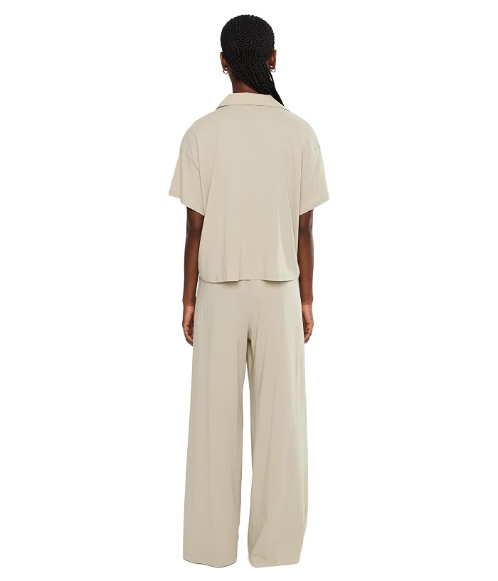 Eberjey Pima Cotton Short Sleeve & Pants PJ Set - Image 4