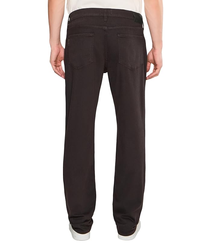 Paige Normandie 32" Transcend Straight Leg Pants in Deep Chocolate - Image 4