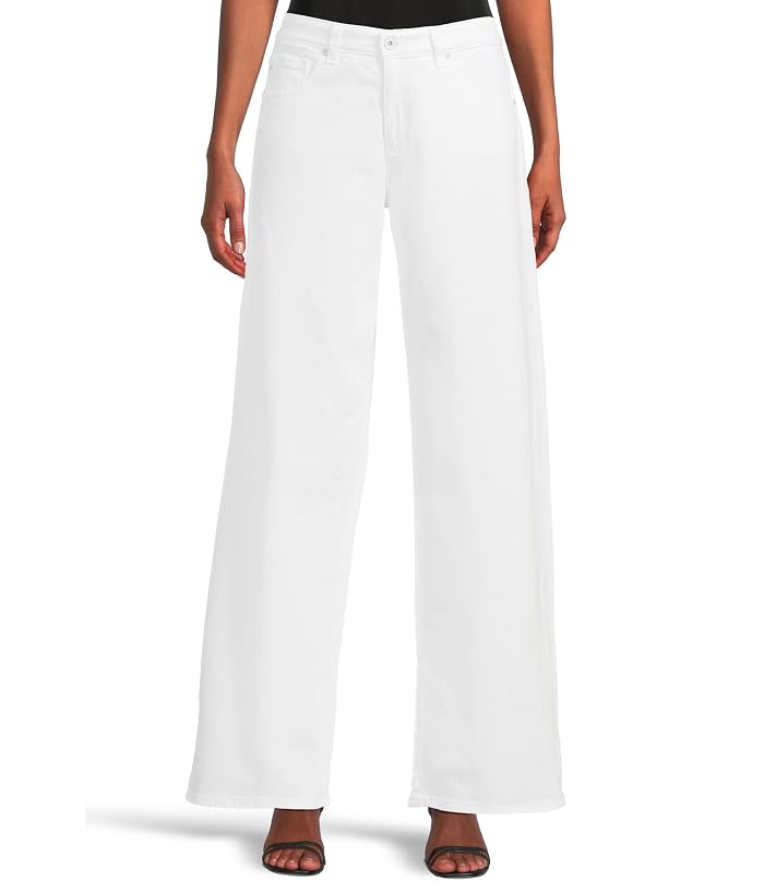 AG Jeans Adria Low Rise Baggy Wide Leg in Gallery White