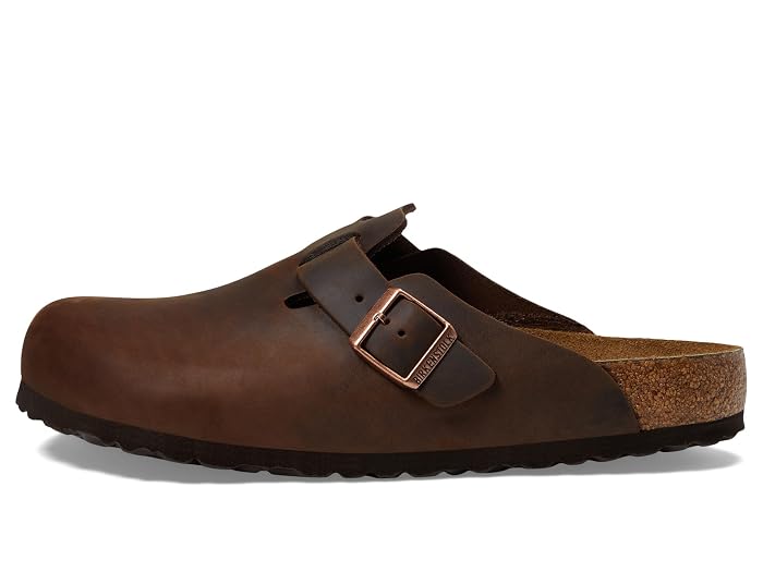 Birkenstock Boston Clog Soft Footbed - Oiled Leather (Unisex) - Image 4