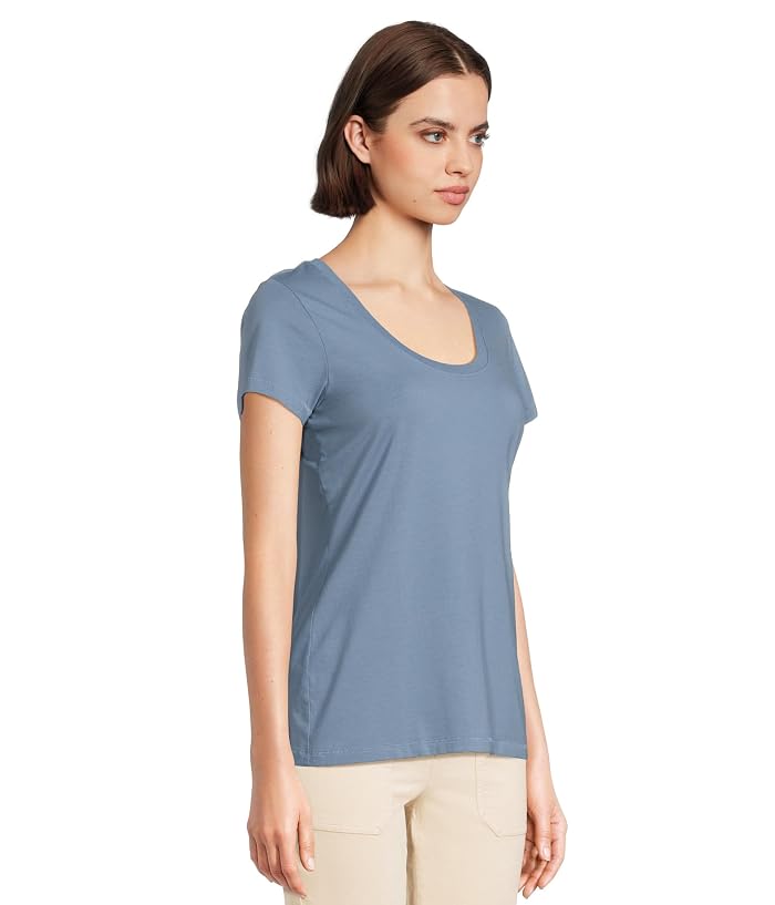 L.L.Bean Soft Stretch Supima Scoop Neck Short Sleeve Tee - Image 2