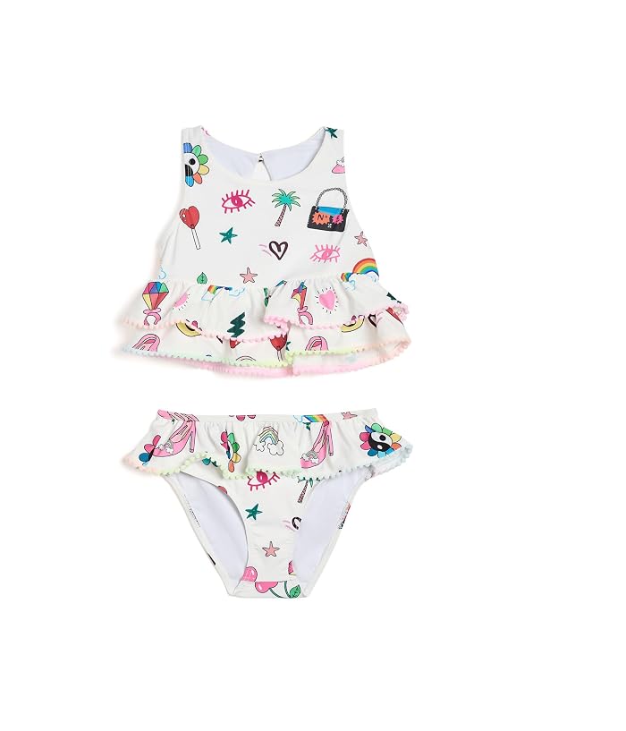 Lola and The Boys Happy Doodle Bikini (Toddler/Little Kid/Big Kid)