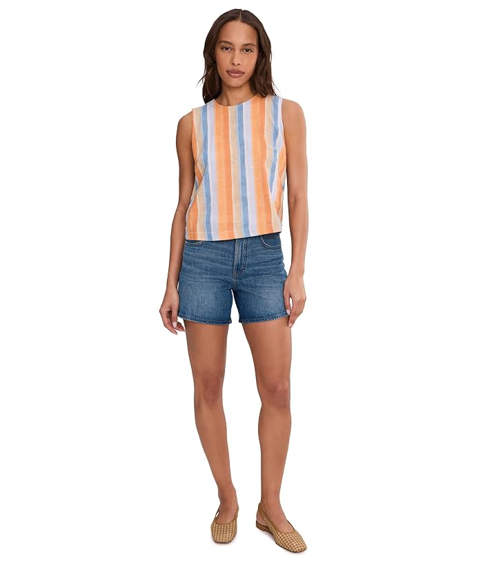 Liverpool Los Angeles Sleeveless Shell Top With Button Back - Image 2
