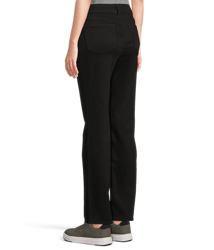 NYDJ Marilyn Straight in Black - Image 3