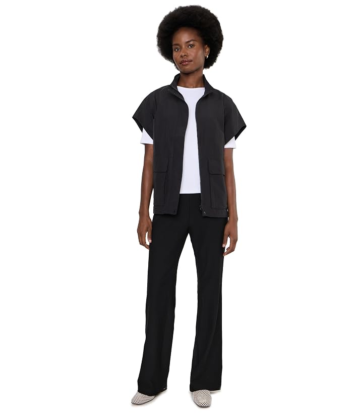 Eileen Fisher Washable Stretch Crepe Full-Length Kick Pants - Image 2
