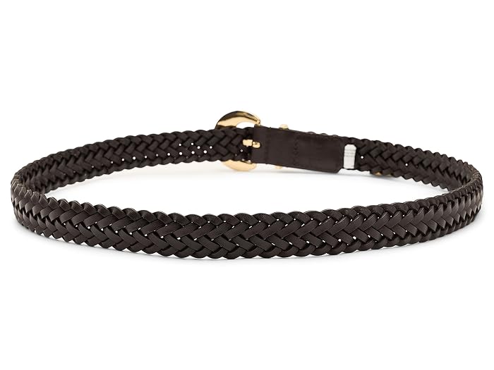 Madewell Domed-Buckle Wide Belt in Woven Leather - Image 2