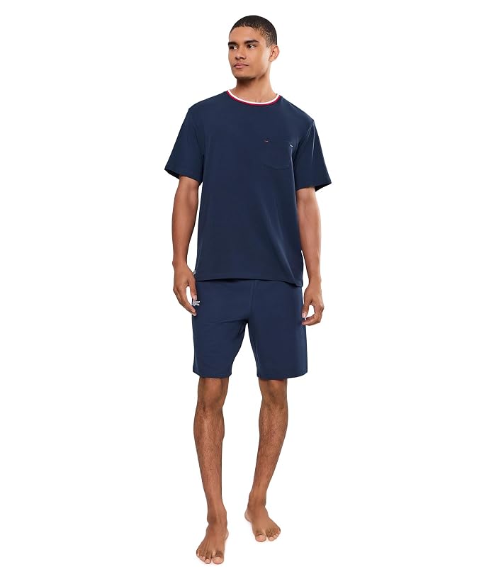 Lacoste Straight Fit Fleece Pajama Shorts - Image 2