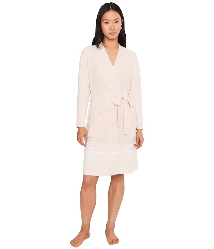 Barefoot Dreams CozyChic Lite® Variegated Stripe Ribbed Robe - Image 2