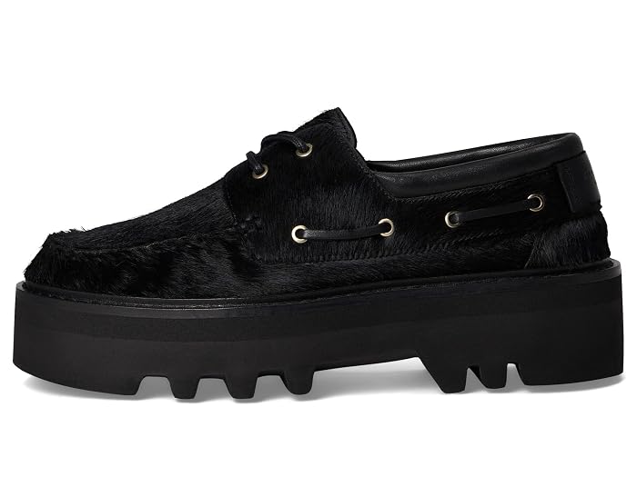 AllSaints Aastha Fur Boat Shoes - Image 4