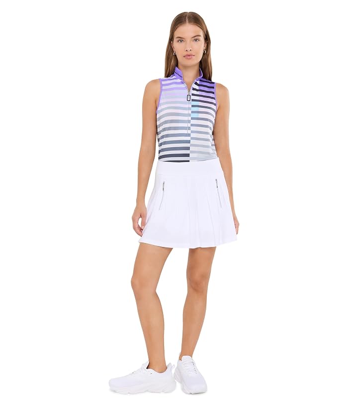 Jamie Sadock Gradient Stripe Sleeveless Golf Top - Image 2
