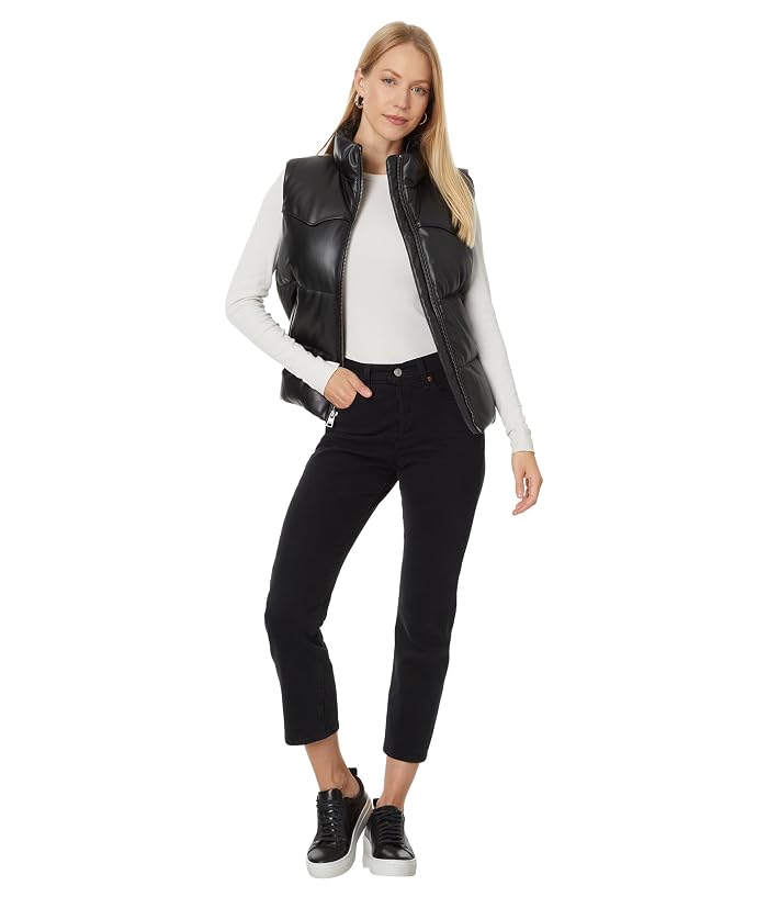 Levi's® Faux Leather Puffer Vest - Image 4