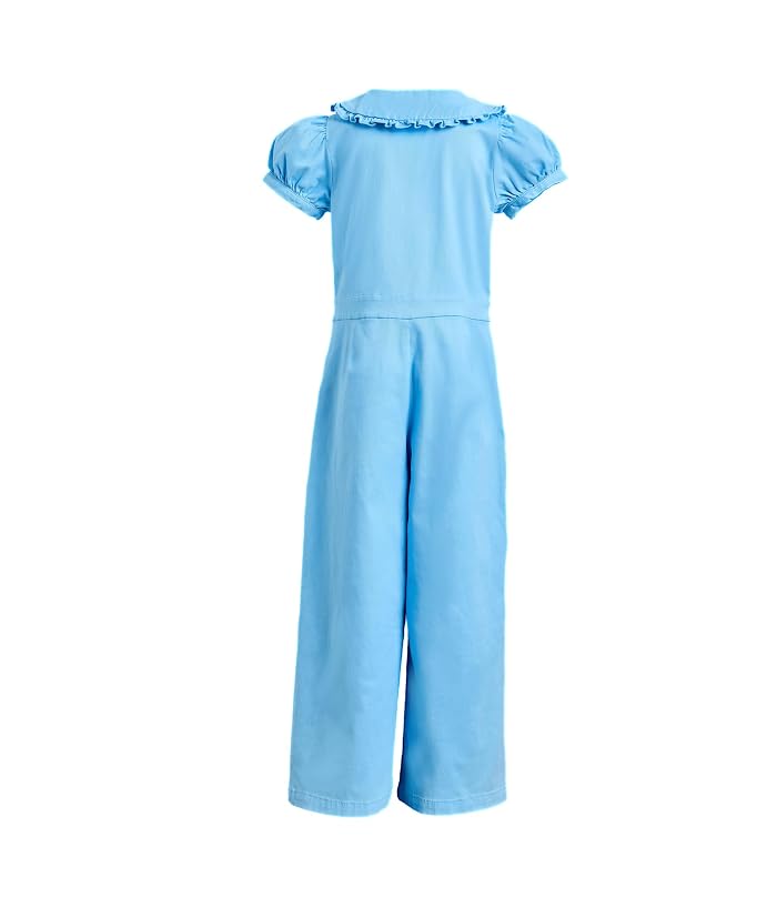 Janie and Jack Twill Jumpsuit (Toddler/Little Kid/Big Kid) - Image 2