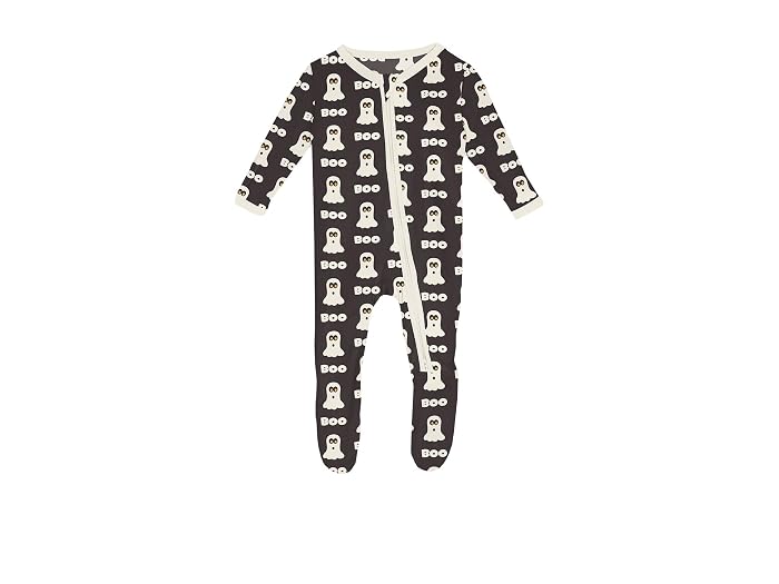 Kickee Pants Kids Print Footie with 2 Way Zipper (Infant) - Image 4