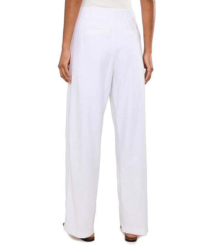 NIC+ZOE 31" Lenox Wide Leg Stretch Linen Pants - Image 4