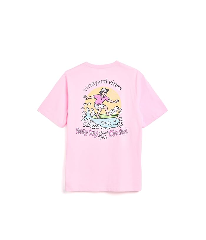 Vineyard Vines Kids Edgartown Stripe Flag Surfer Short Sleeve Tee (Toddler/Little Kid/Big Kid) - Image 2