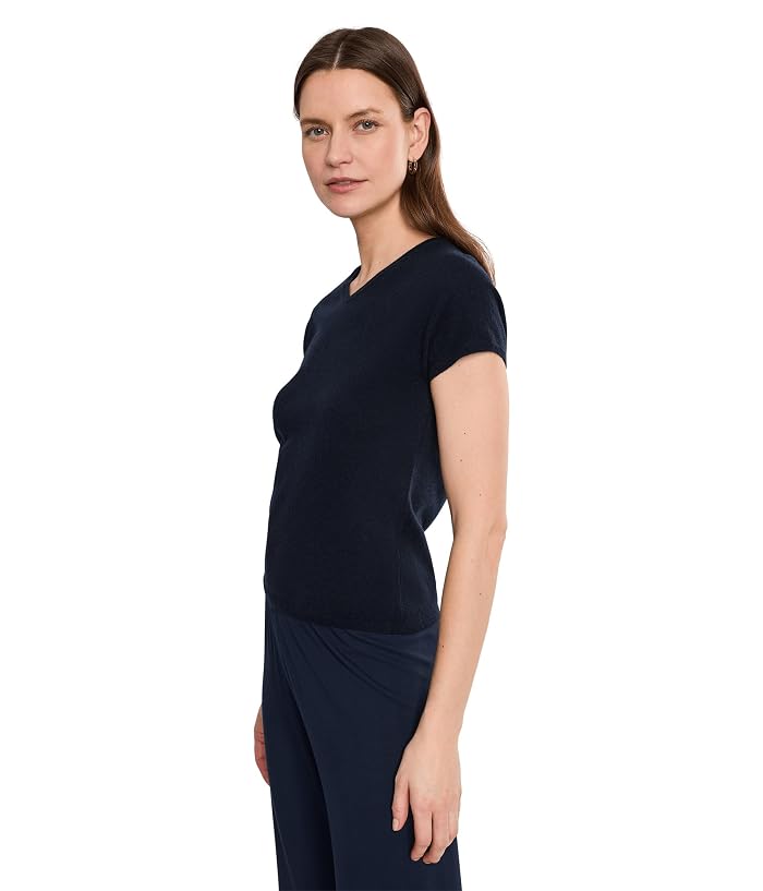 Vince High V-Neck Short Sleeve - Image 3