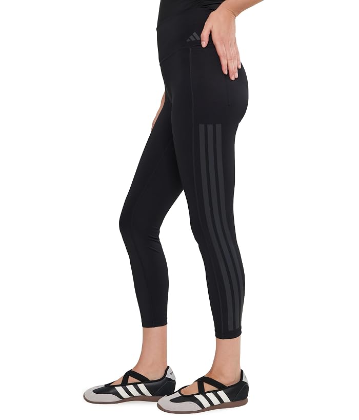 adidas Optime Workout 3-Stripes 7/8 Leggings - Image 3