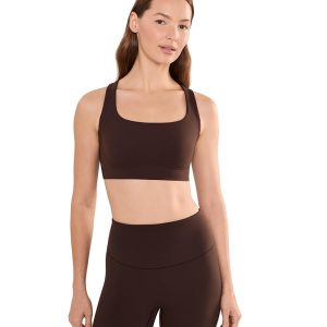 Beyond Yoga Glowzone Medium Impact Scoop Neck Bra
