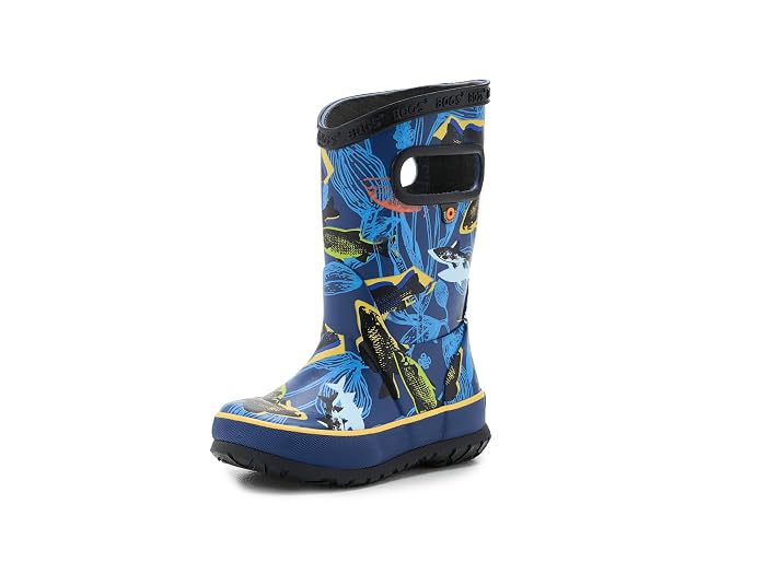 Bogs Kids Rain Boot Fish (Little Kid/Big Kid)