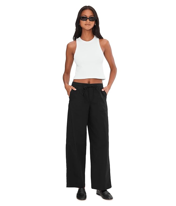 PACT Stretch Poplin Wide Leg Pants - Image 2