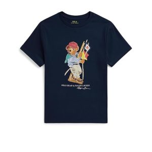 Polo Ralph Lauren Kids Polo Bear Cotton Jersey Tee (Big Kid)