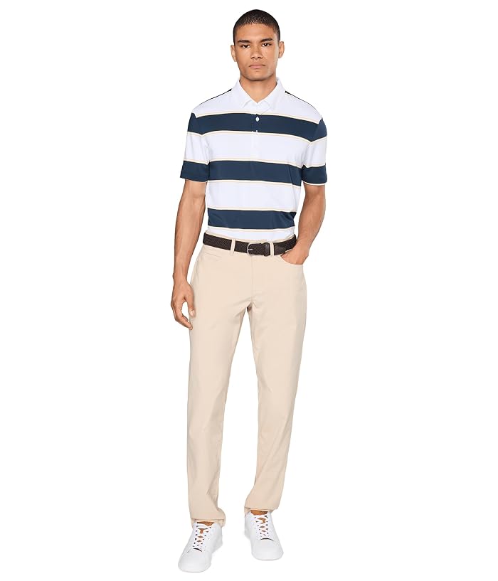adidas Golf Ultimate365+ Jumbo Stripe CLIMACOOL® Polo Shirt - Image 2