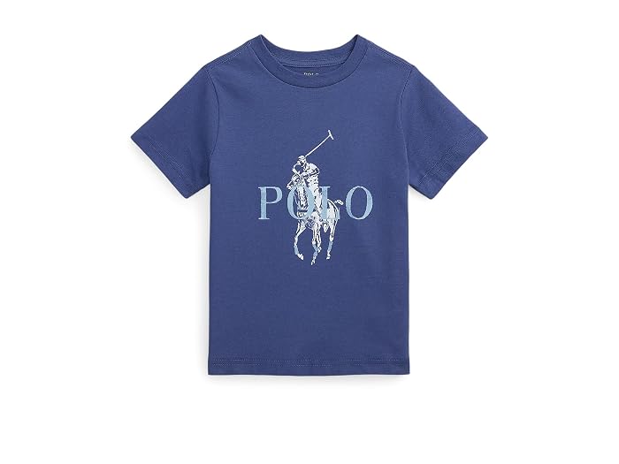 Polo Ralph Lauren Kids Big Pony Cotton Jersey Tee (Toddler/Little Kid) - Image 3