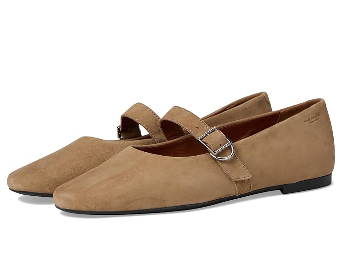 Vagabond Shoemakers Jolin Suede Mary Jane Flat