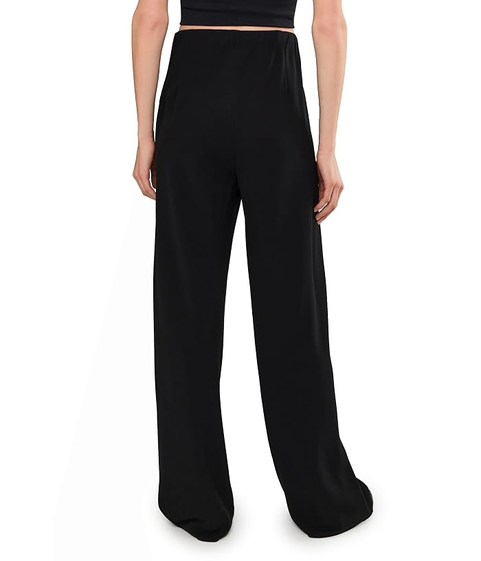 Vince High Waist Crepe Bias Pants - Image 4