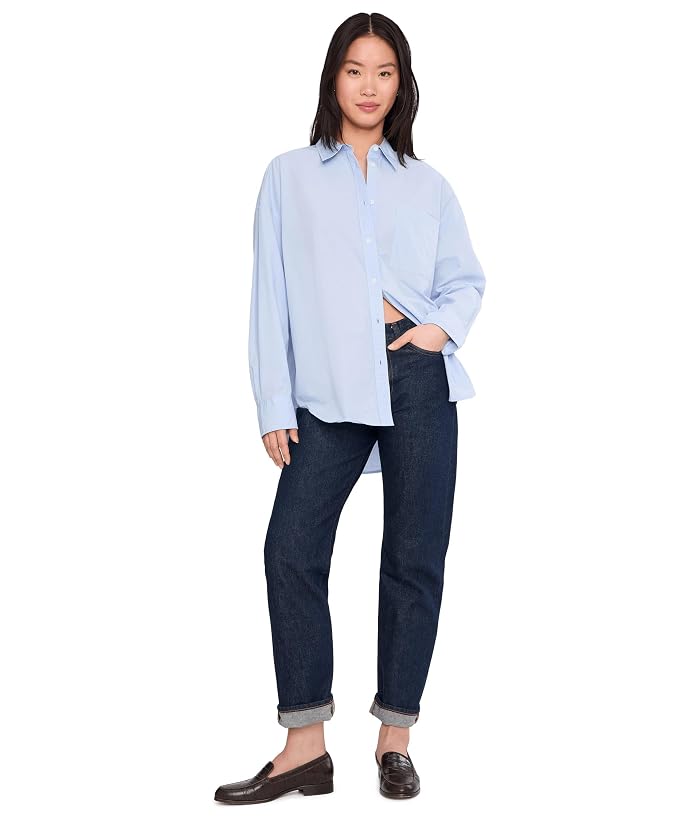 Faherty Coastal Poplin Relaxed Shirt - Image 2
