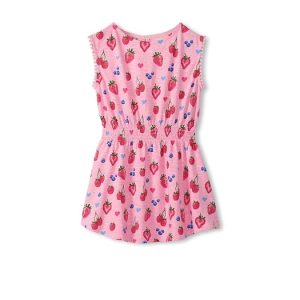 Hatley Kids Summer Berries Smocked Waist Dress (Toddler/Little Kid/Big Kid)