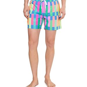 Chubbies The Technicolor Stitches 5.5" (Classic Lined Swim Trunks)