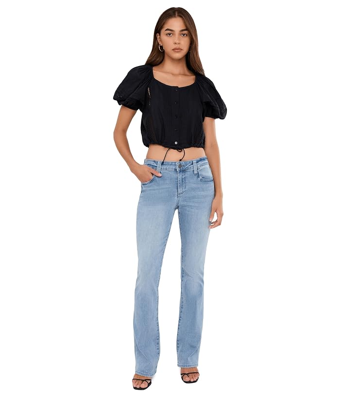 KUT from the Kloth Natalie Mid-Rise Flare - Image 2