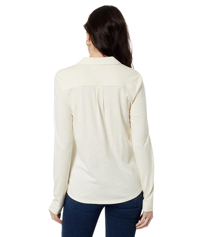 Lilla P Long Sleeve Button-Down Tee - Image 2