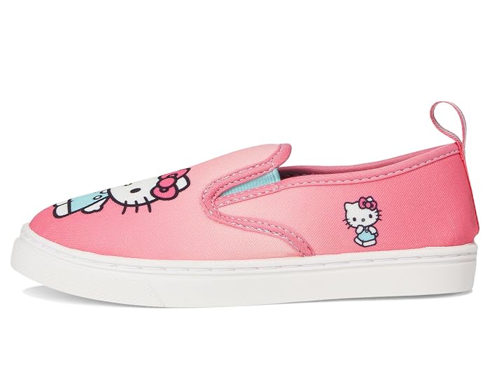 Josmo Hello Kitty Canvas Slip On Sneakers (Little Kid/Big Kid) - Image 4