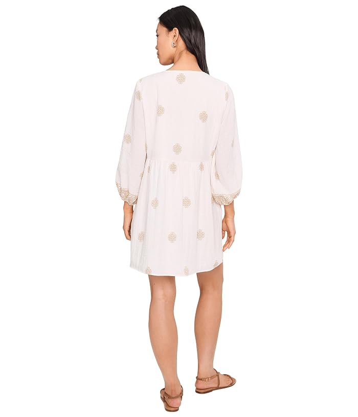 Vince Camuto Mini Dress With Neck Tie - Image 4
