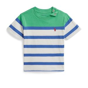 Polo Ralph Lauren Kids Striped Cotton Jersey Tee (Infant)