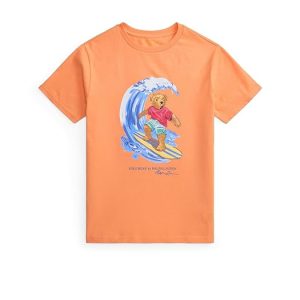 Polo Ralph Lauren Kids Polo Bear Cotton Jersey Tee (Big Kid)