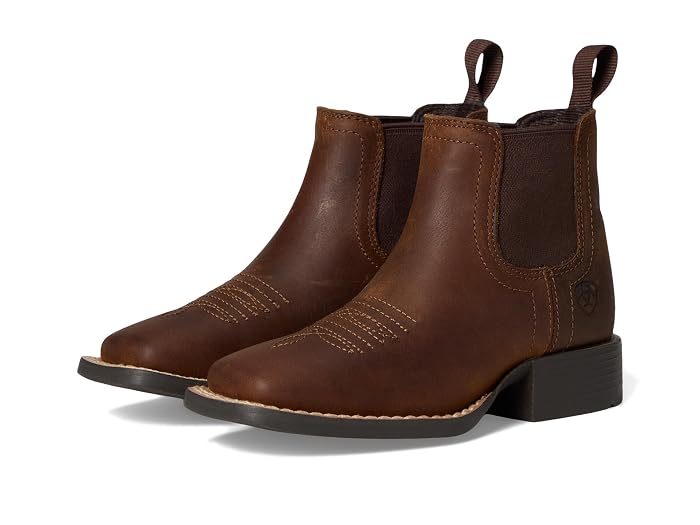 Ariat Kids Booker Chelsea Wide Square Toe Western Boots (Toddler/Little Kid/Big Kid)