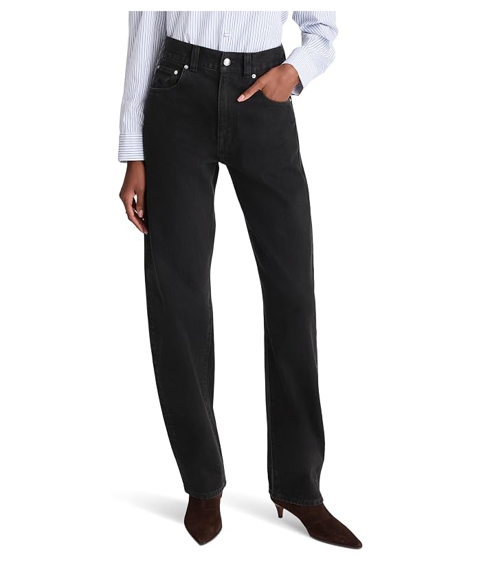 Madewell Balloon Jean In Black Frost