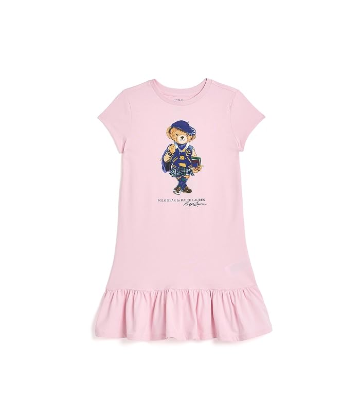 Polo Ralph Lauren Kids Polo Bear Cotton Jersey Dress (Big Kid)