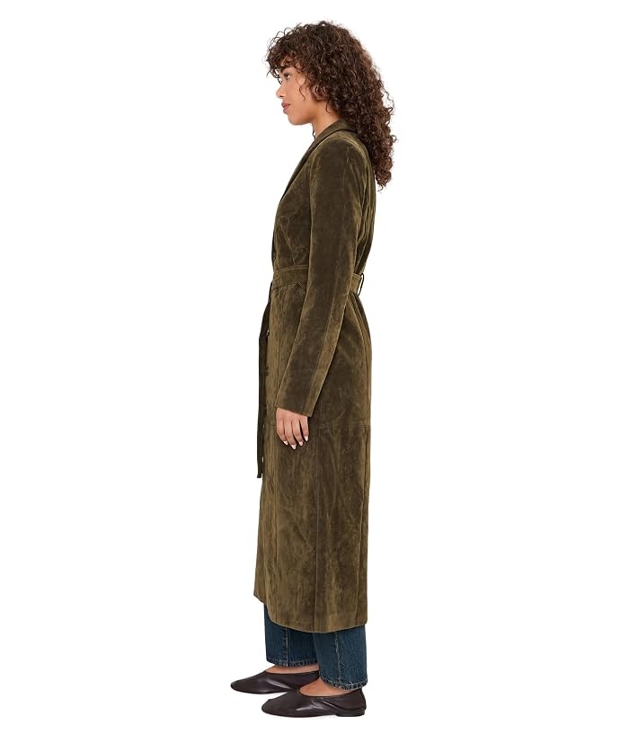 Joe's Jeans The Suede Long Coat - Image 3