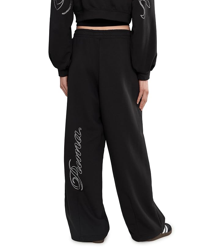 PUMA Essentials Graphics Leo Luxe Bedazzled Slouchy Pants - Image 4