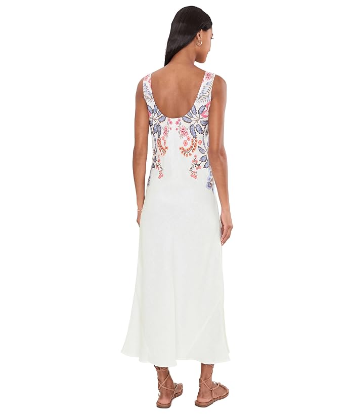 Johnny Was Linen Bias Tank Dress - Image 4