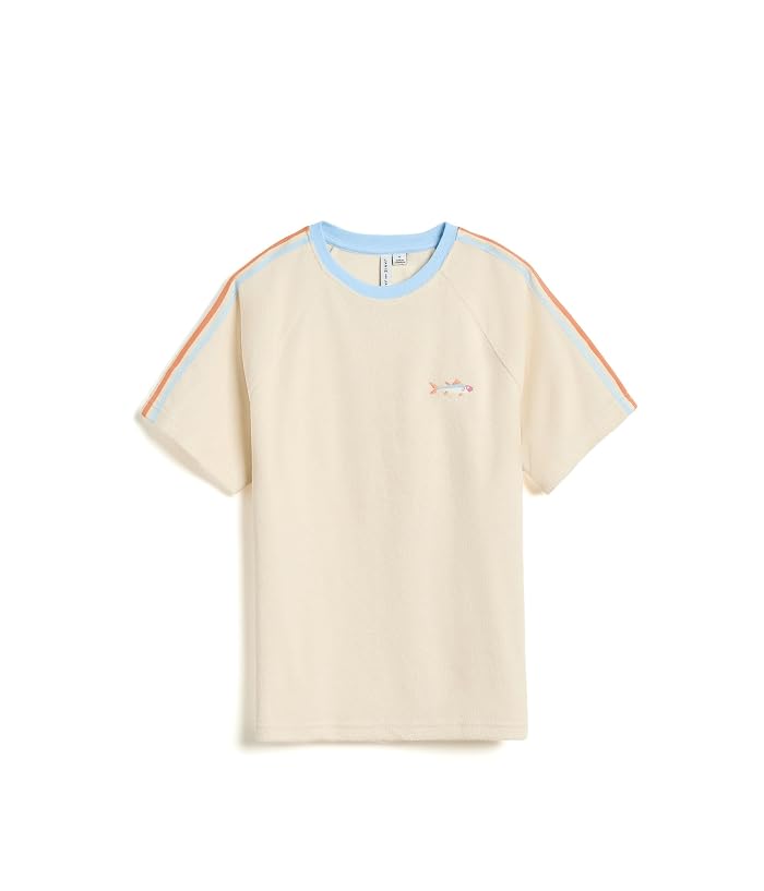 Janie and Jack Terry Shoulder Stripe Shirt (Toddler/Little Kid/Big Kid)