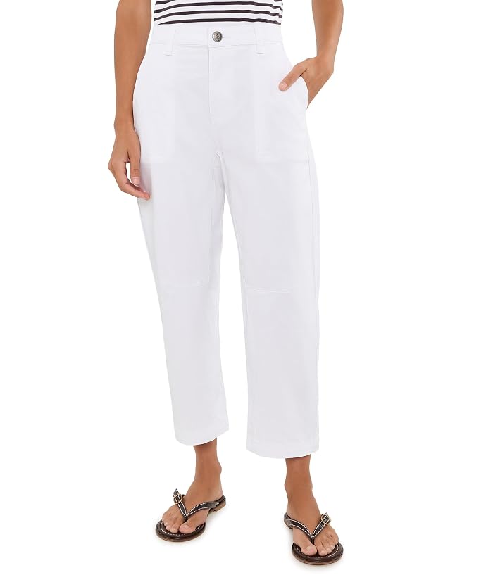 KUT from the Kloth Petite Ashton Barrel in Optic White