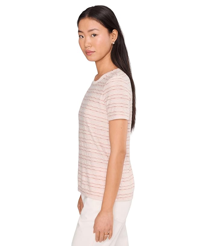 Liverpool Los Angeles Short Sleeve Crew Neck Knit Tee With Rib Trim - Image 3