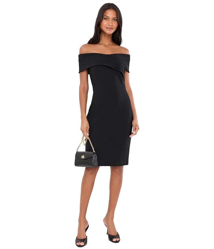 Lauren Ralph Lauren Faille Off-the-Shoulder Cocktail Dress - Image 2