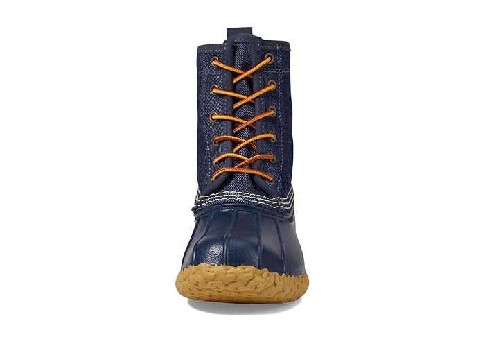 L.L.Bean Bean Boot 8" Denim Insulated Flannel Lined - Image 2
